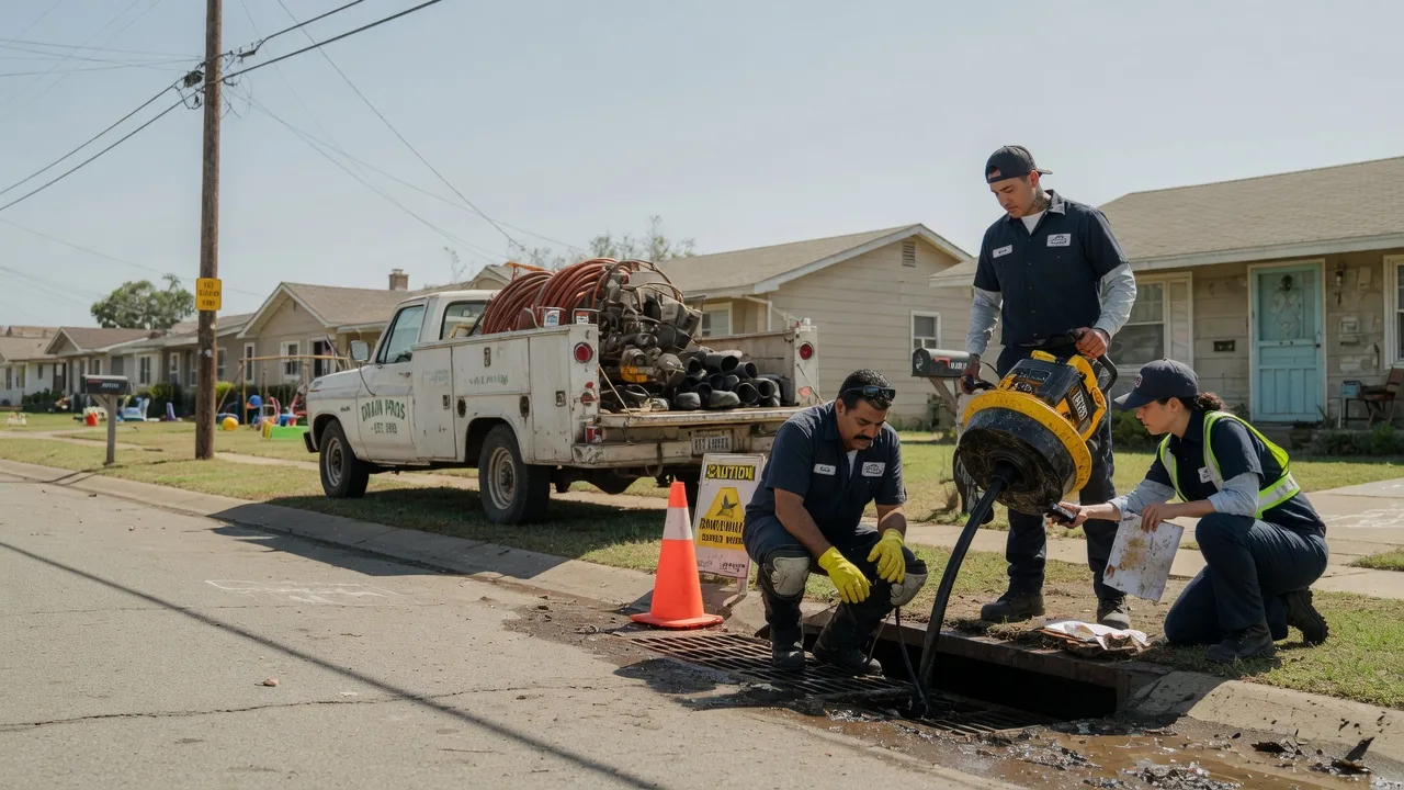 Drain Cleaning in Cement, OK near me